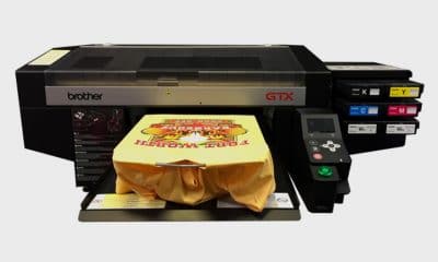 Brother DTG’s new GTX printer features three times the number of nozzles as the company’s previous model