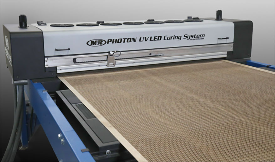 The Photon UV-LED curing system from M&R