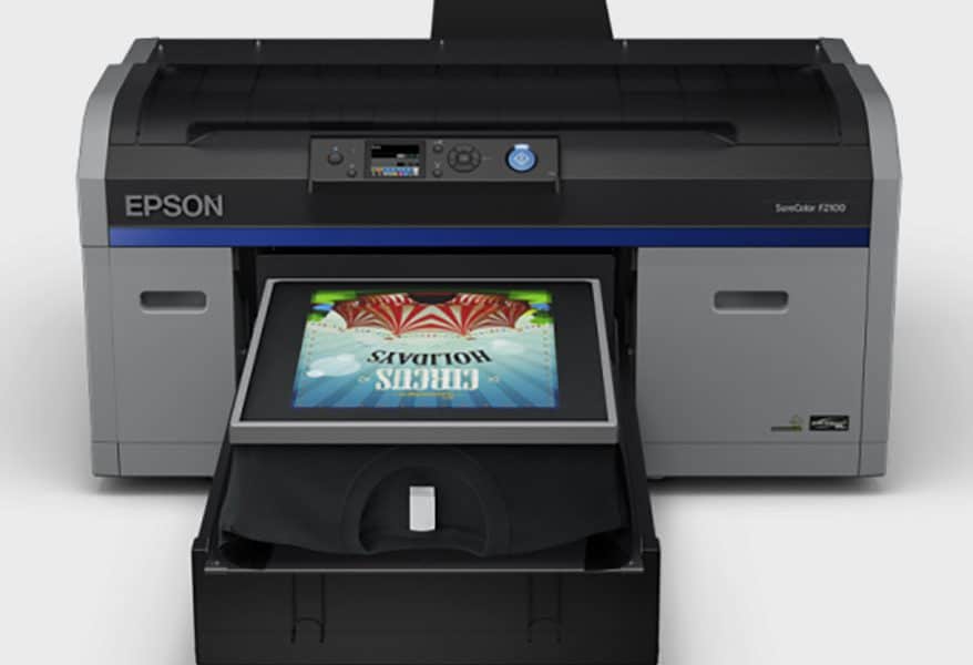 Epson Launches Surecolor F2100 Dtg Printer Screen Printing Mag 5197