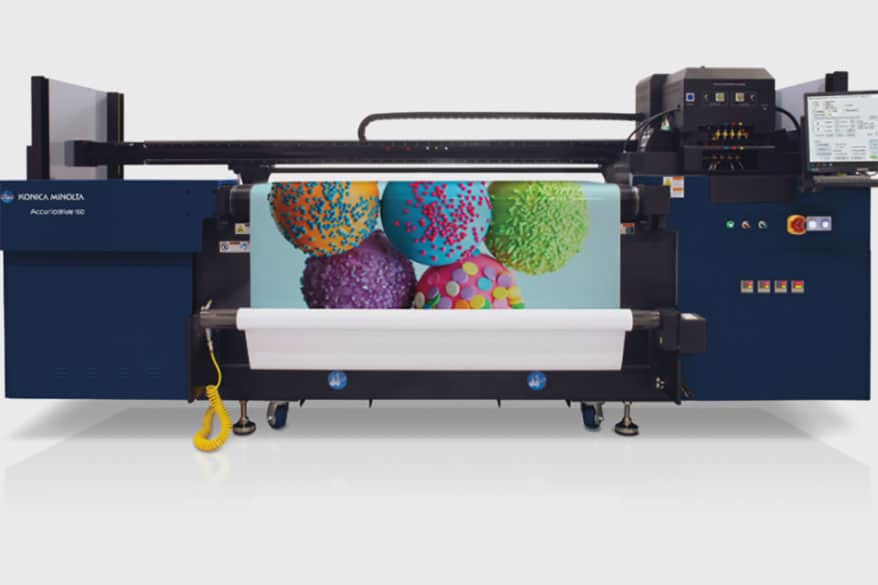 Konica Minolta Hybrid Roll-to-Roll Printers