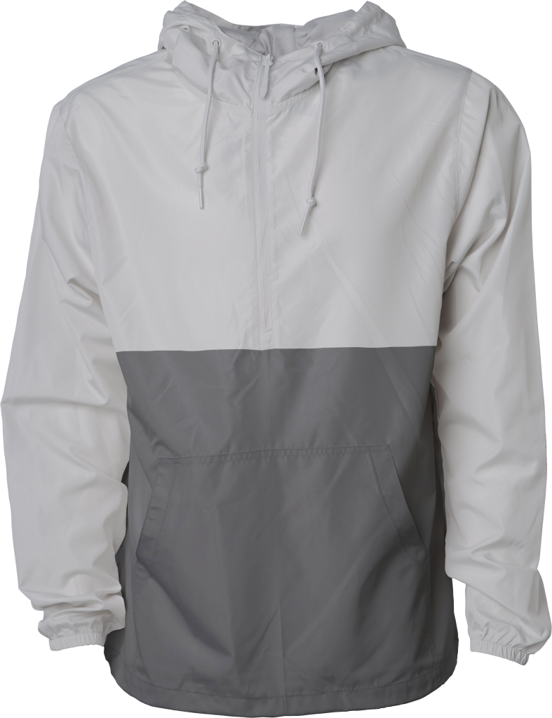 Independent Trading EXP54LWP Lightweight Windbreaker Pullover SMGP-1