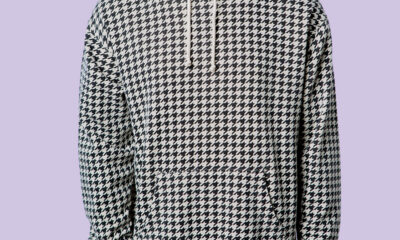 Independent Trading Houndstooth Hooded Pullover