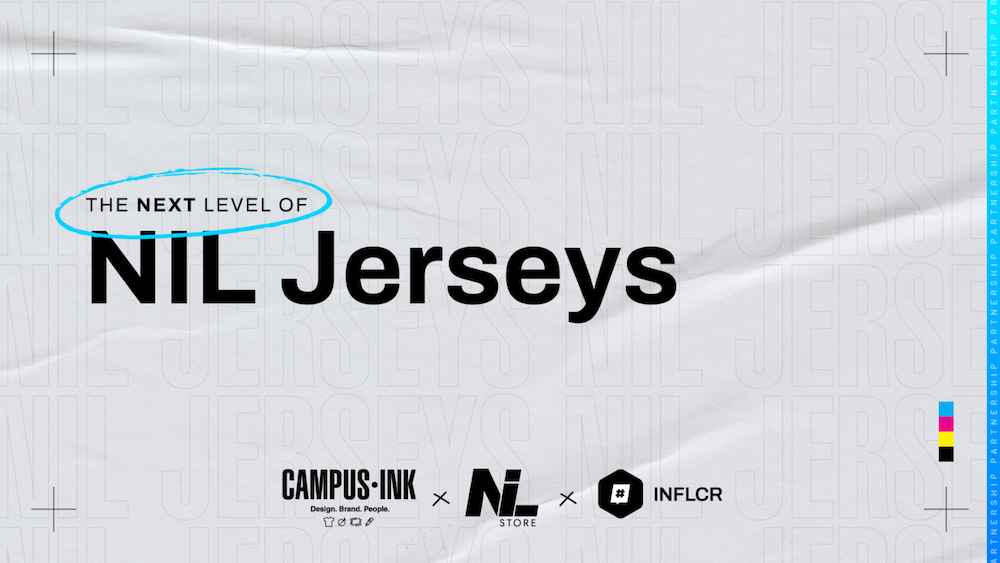 Campus Ink Partners with INFLCR to Bring NIL Jerseys To Student-Athletes