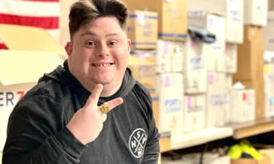 Screen Printer Finds Good Help in Man with Down Syndrome