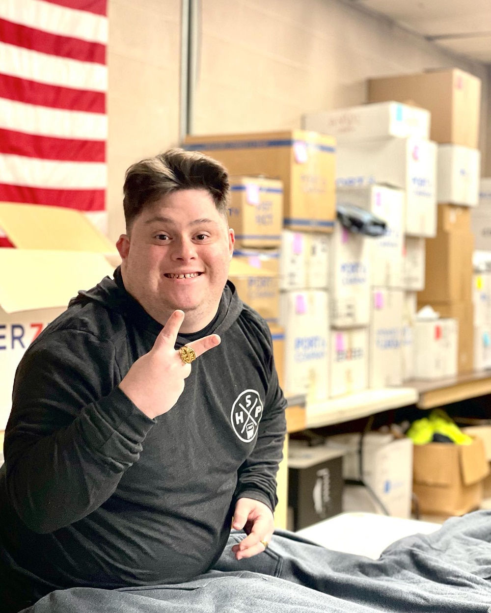 Screen Printer Finds Good Help in Man with Down Syndrome