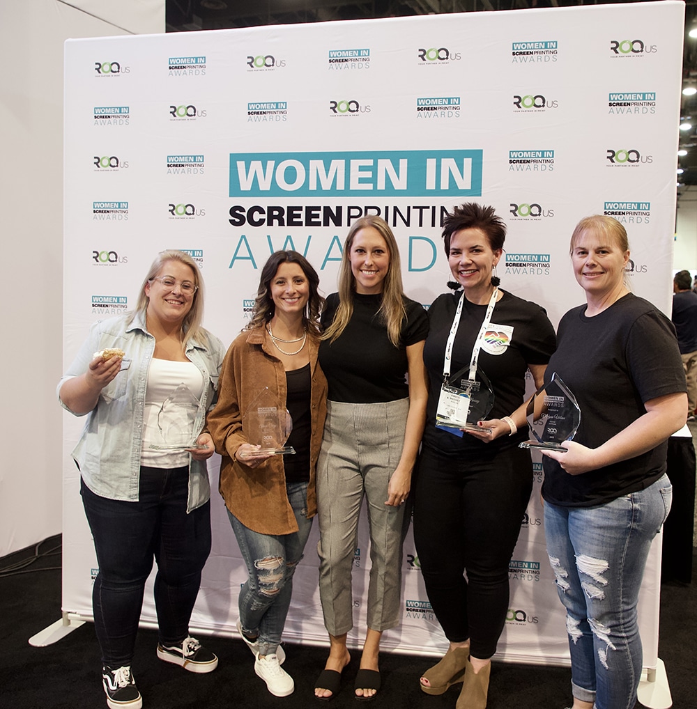 Throng of Industry Pros Gathers for 2022 Women in Screen Printing Awards Ceremony