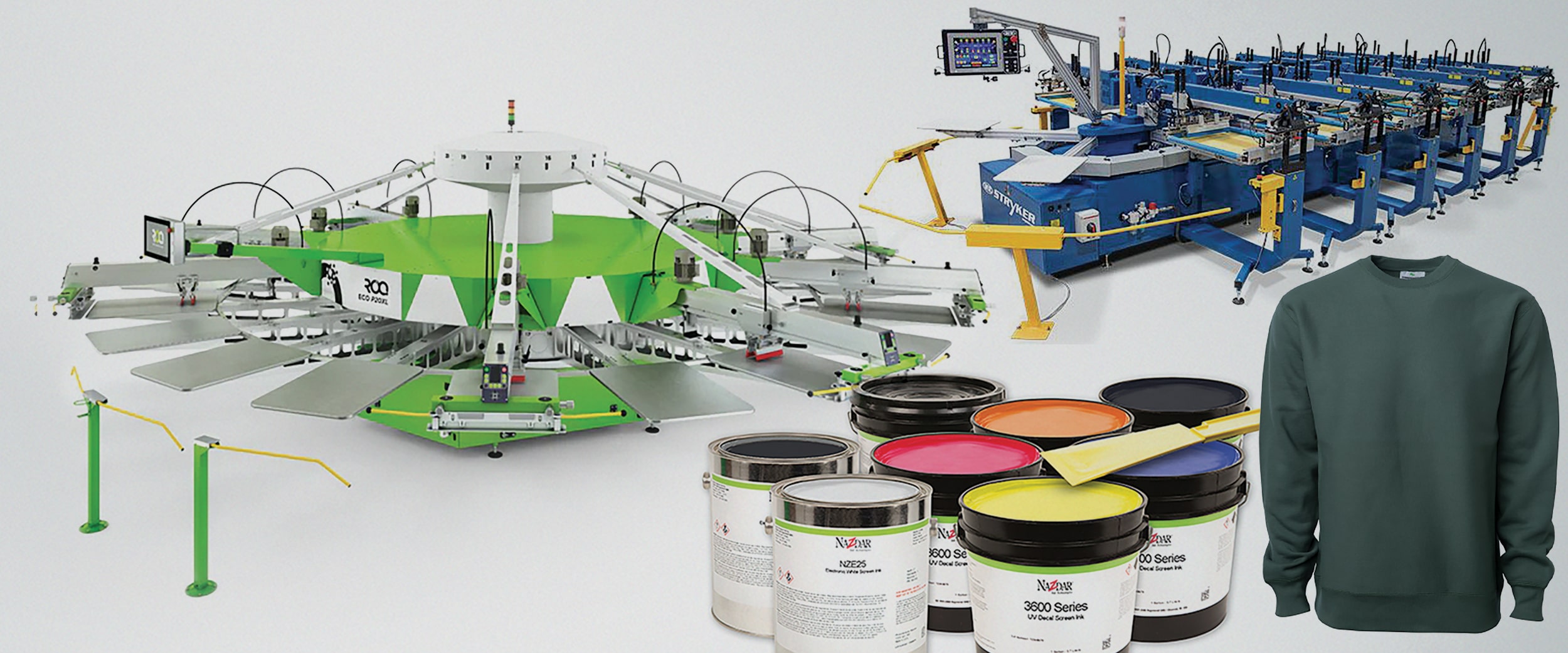 Best screen shop printing press