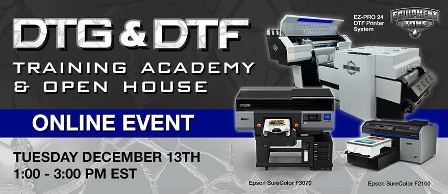 Equipment Zone to Host Fourth DTG &#038; DTF Training Academy