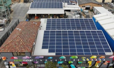 Colormaker Industries Saving Electricity with Rooftop Solar Array