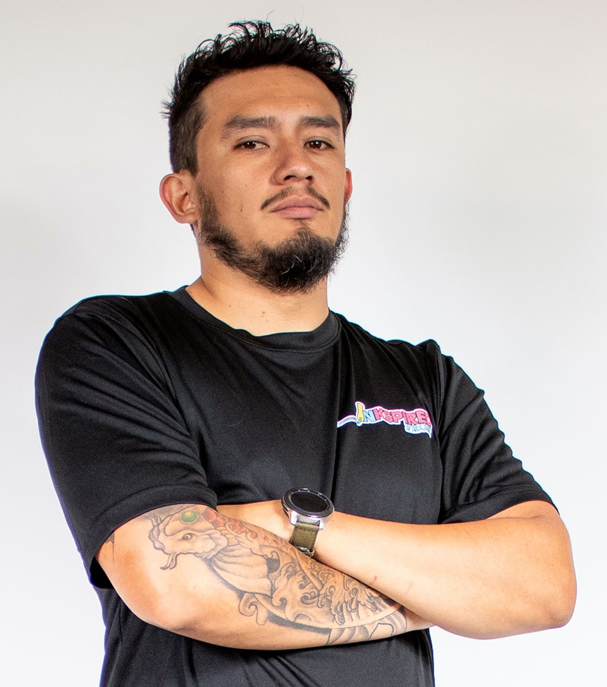 Dario Vera, owner/operator, InkSpired Promotions and 2021 mentee of The Mentorship Project.