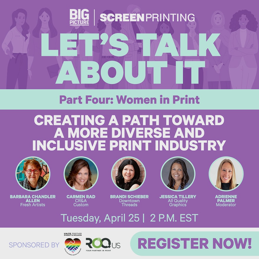 Leading Women to Discuss Leveling Printing Playing Fields