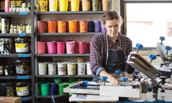 More Than Half of Screen Printers Have a Showroom