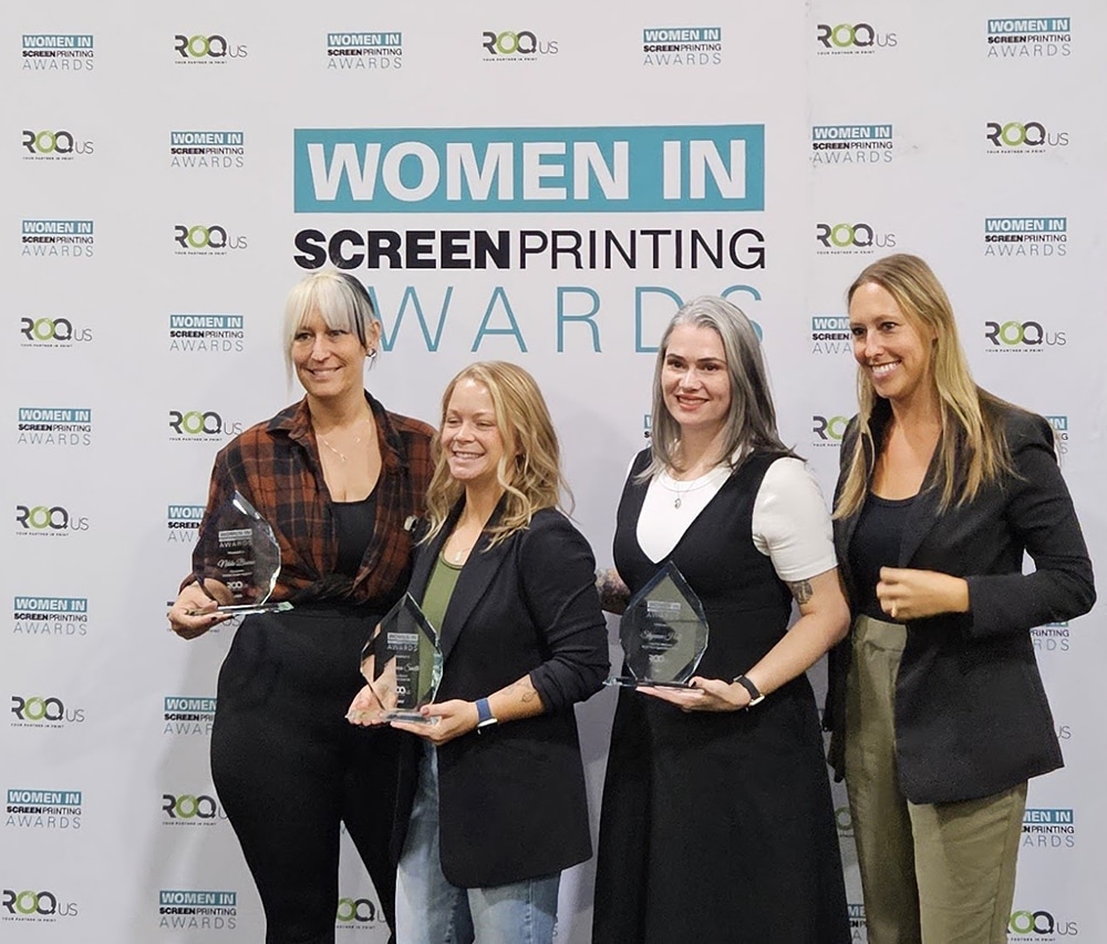 Standout Screen Printing Women Take the Stage