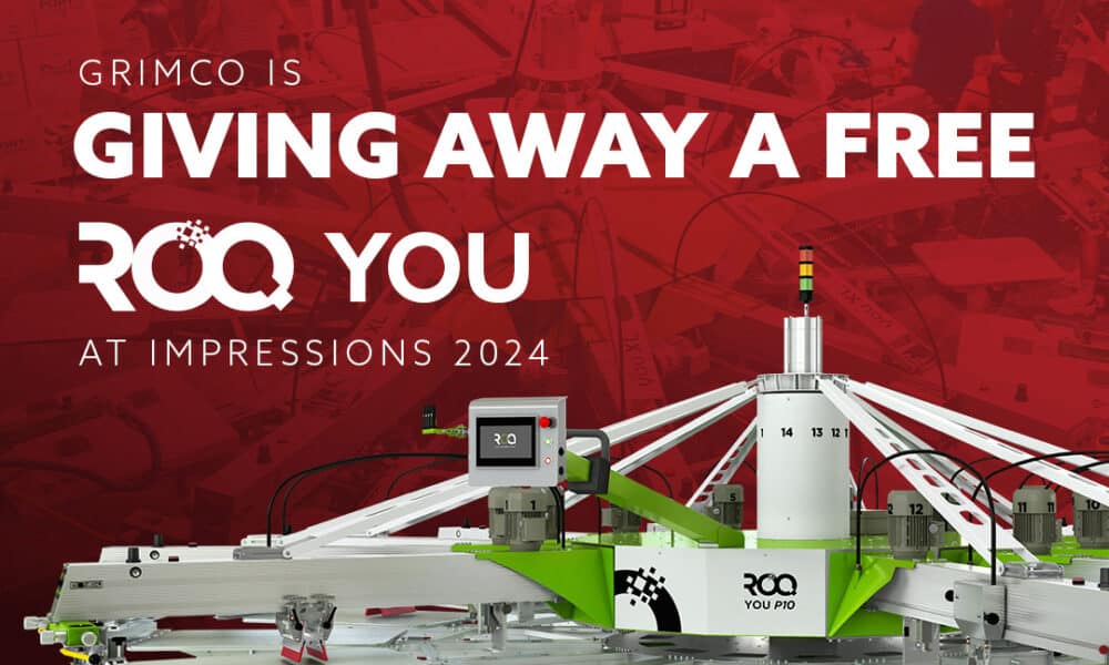 Grimco Giving Away a Free ROQ YOU Automatic Screen Printing Press at