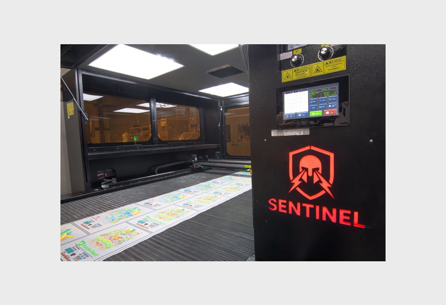 American Print and Supply Unveil The Sentinel, the First Vision-Based Laser Cutter for DTF Production