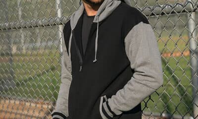 Independent Trading Co. Varsity Full-Zip Hoodie