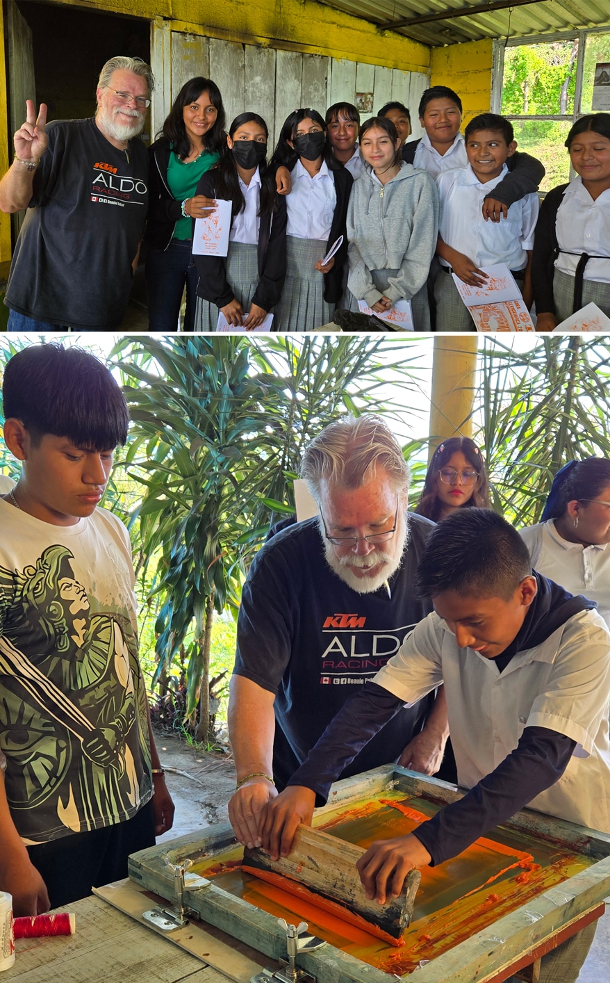 What Happens When a Canadian Screen Printer Takes His Squeegee to Mexico