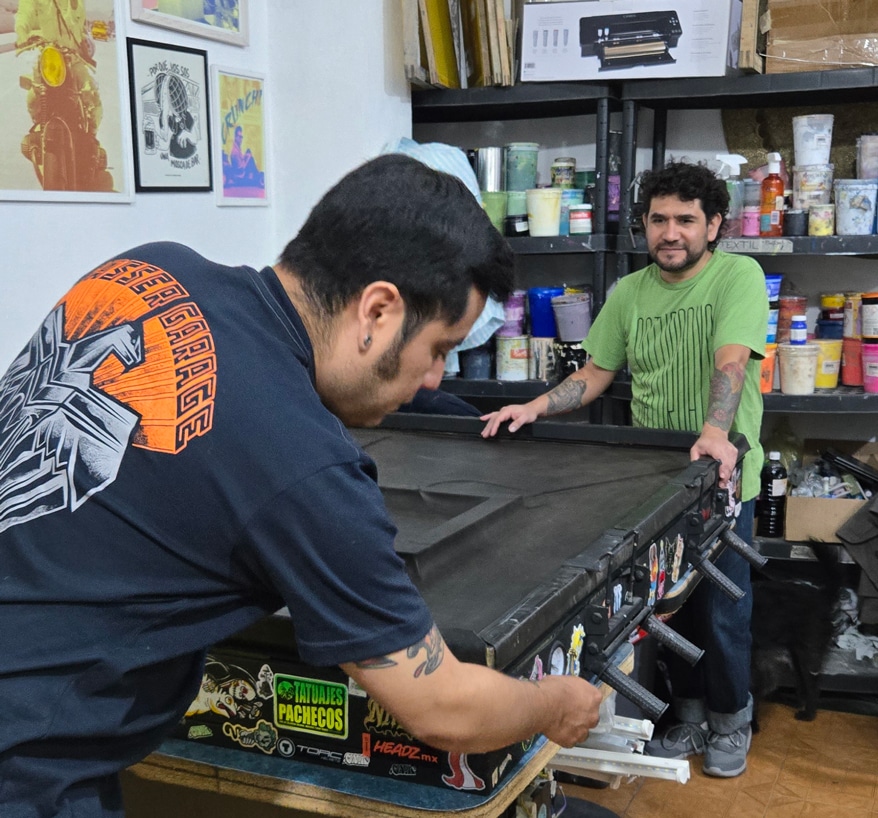 What Happens When a Canadian Screen Printer Takes His Squeegee to Mexico