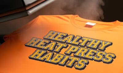 Healthy Heat Press Habits Every Decorator Should Follow